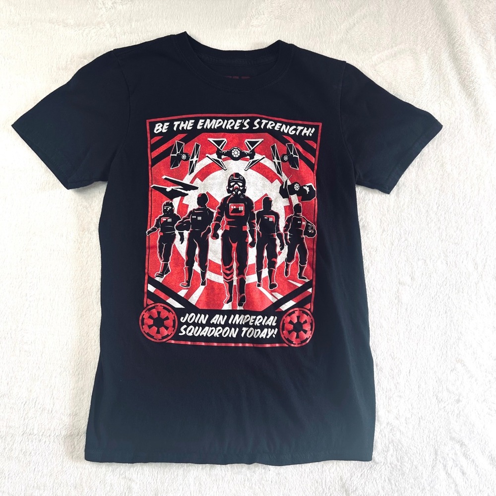 Star Wars Streetwear Imperial Squadrons Graphic Tee XS Gamer‎ Core Jinx Shirt